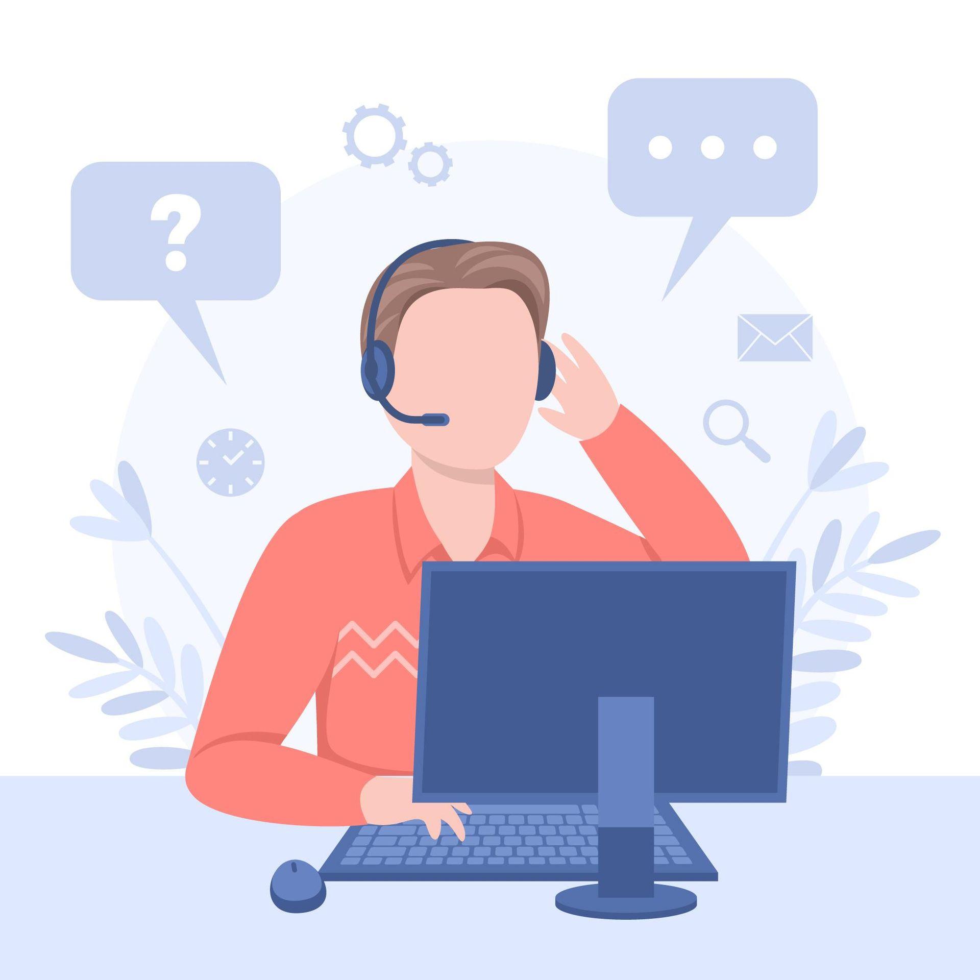 Beratung am Telefon