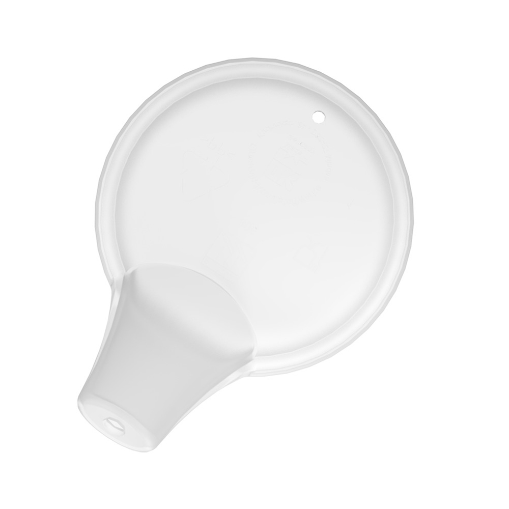 Schnabelaufsatz kleine Öffnung (ø 5 mm) transparent / M806 zu Becher Ornamin – noch nicht verwenden!!!