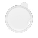 Trinkdeckel für Strohhalme (ø 70 mm) transparent / M811 zu Becher Ornamin – noch nicht verwenden!!!