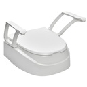 Toilettensitzerhöhung QuickTop mit Armlehnen