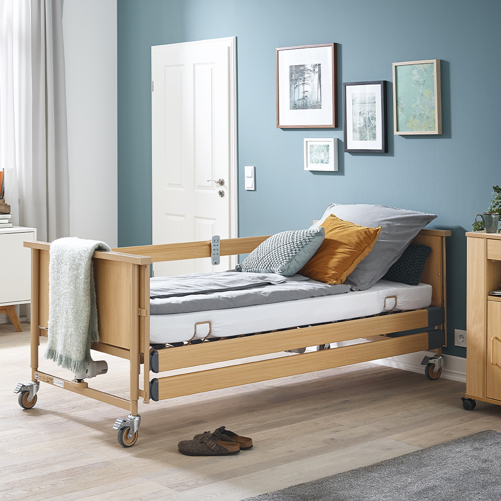 Ohne Holzhaube – Pflegebett Dali Standard
