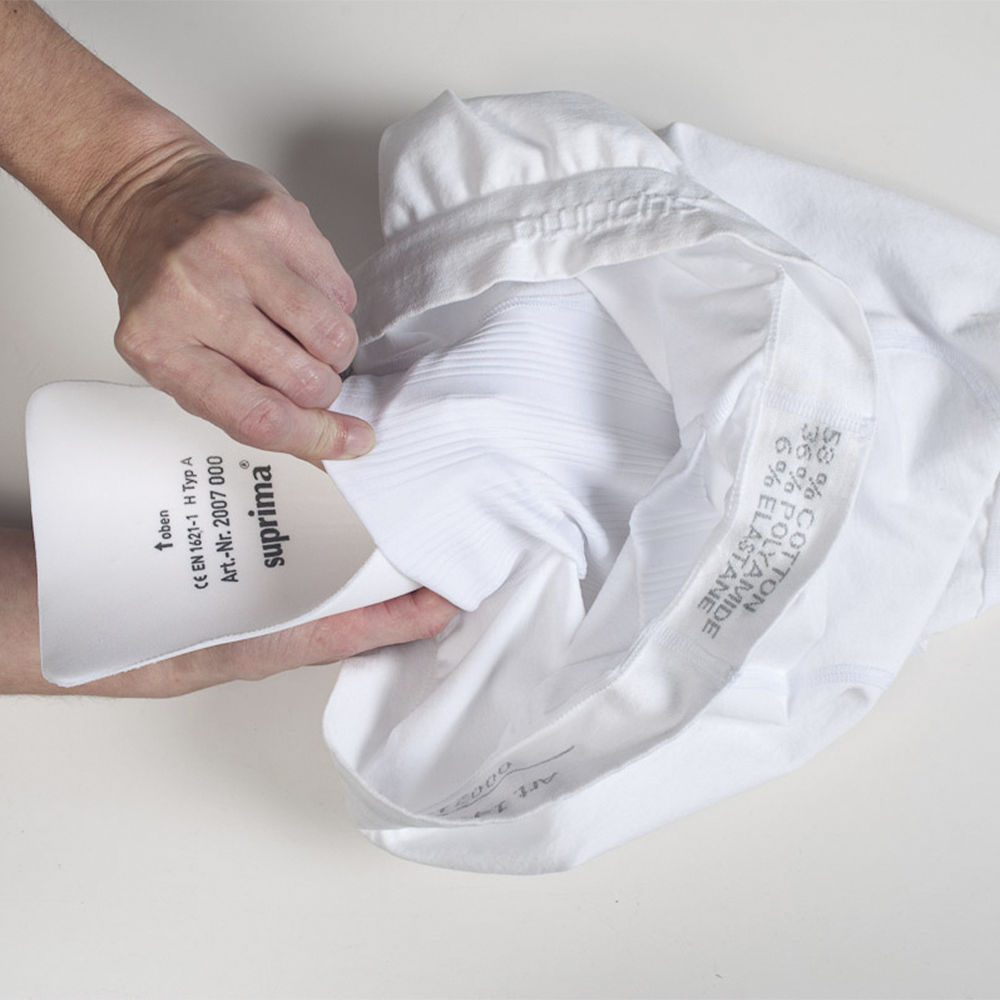 Protektoren viscoelastisch, passend zum Hüftprotektor-Slip – Suprima