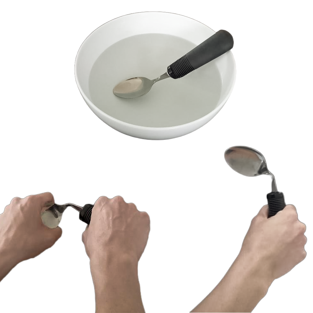 Besteck zum Abwinkeln: Gabel