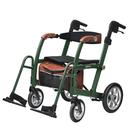 Rollator und Rollstuhl Glide 2in1, inkl. Tasche und Rückengurt