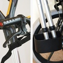 Stockhalter zu allen Rollstühlen 