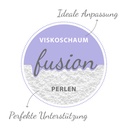 Aufbau – Kopfkissen PEARLfusion, Standard (12 cm) mit Bezug – Theraline
