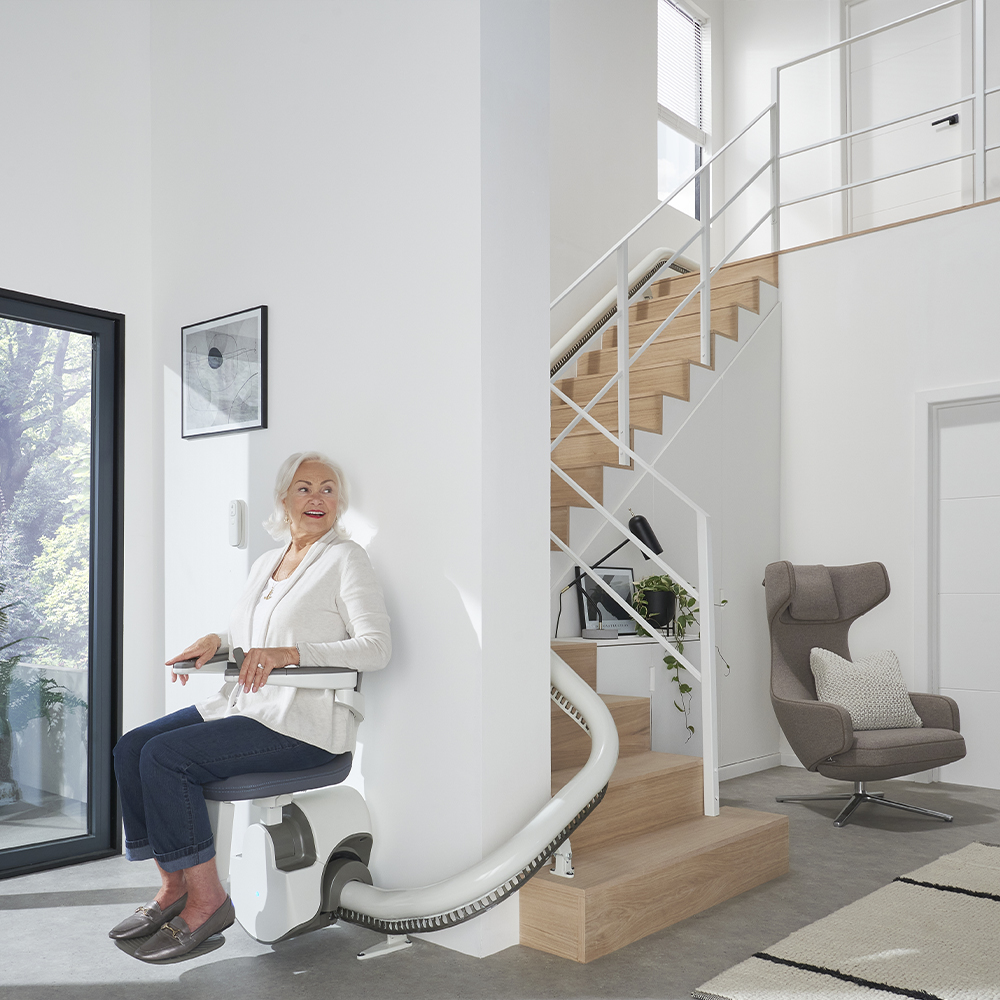 Info zu Treppenlift mit Sitz Flow X – Access BDD