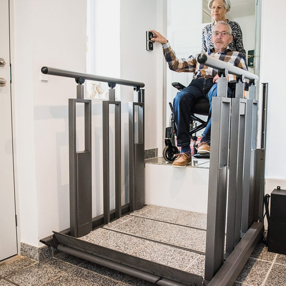 Info zur Plattform-Treppen-Lösung FlexStep – Liftup