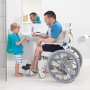 Dusch- und Toilettenstuhl OCEAN ERGO – Aquatec® – Anwendung