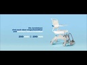 Dusch- und Toilettenstuhl OCEAN ERGO – Aquatec®