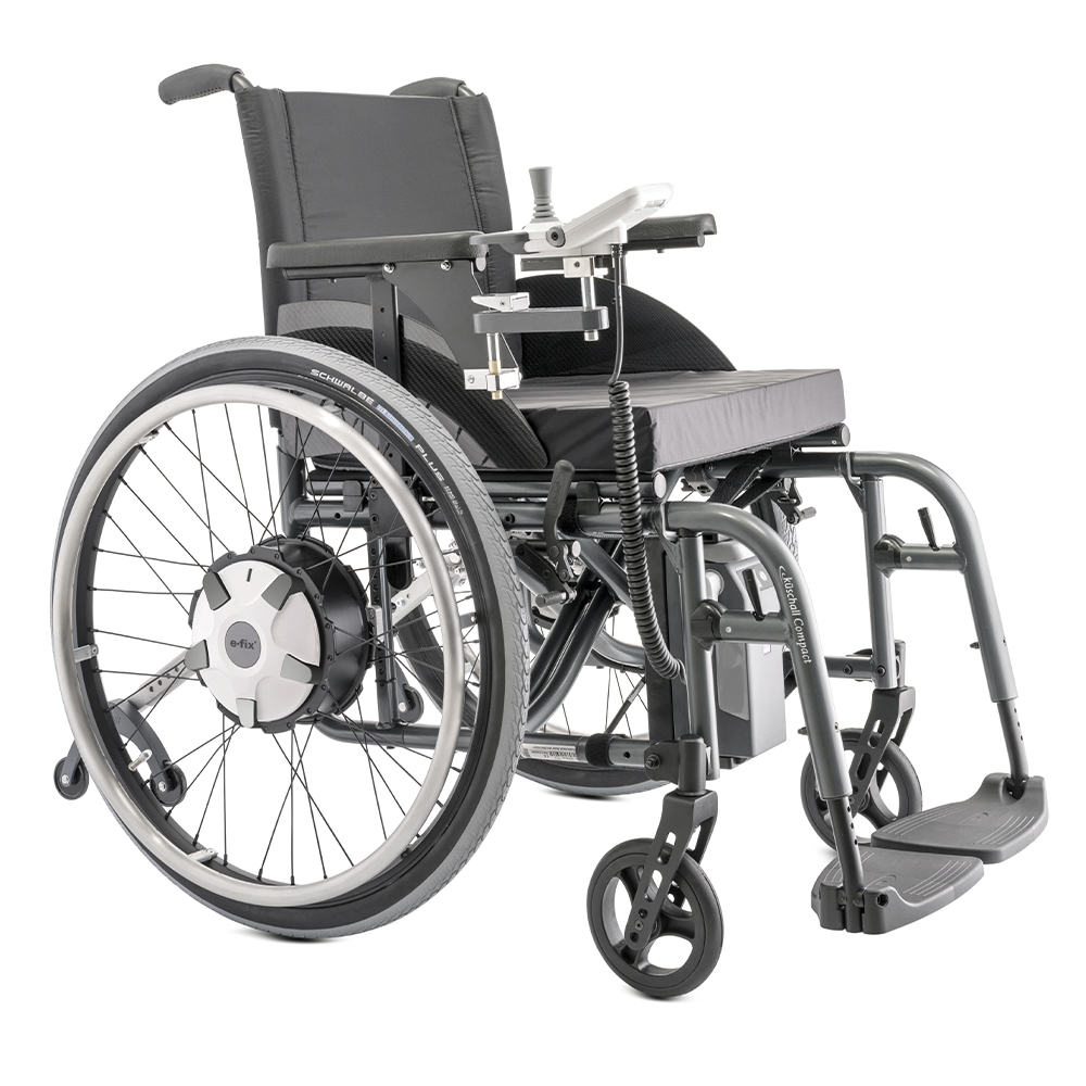 Info zu Rollstuhl-Elektroantrieb E-Fix 35 komplett bis 120 kg  – Alber®