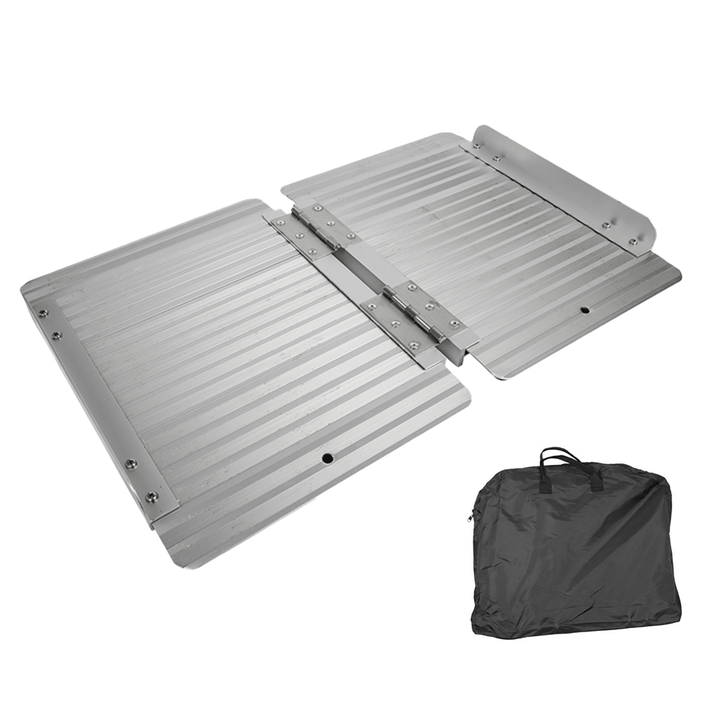 Kofferrampe aus Aluminium, klappbar – Mobilex