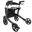 Rollator Leopard, Sitzhöhe 50 cm, anthrazit - Mobilex