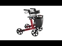 Rollator LEOPARD, Sitzhöhe 55 cm – Mobilex