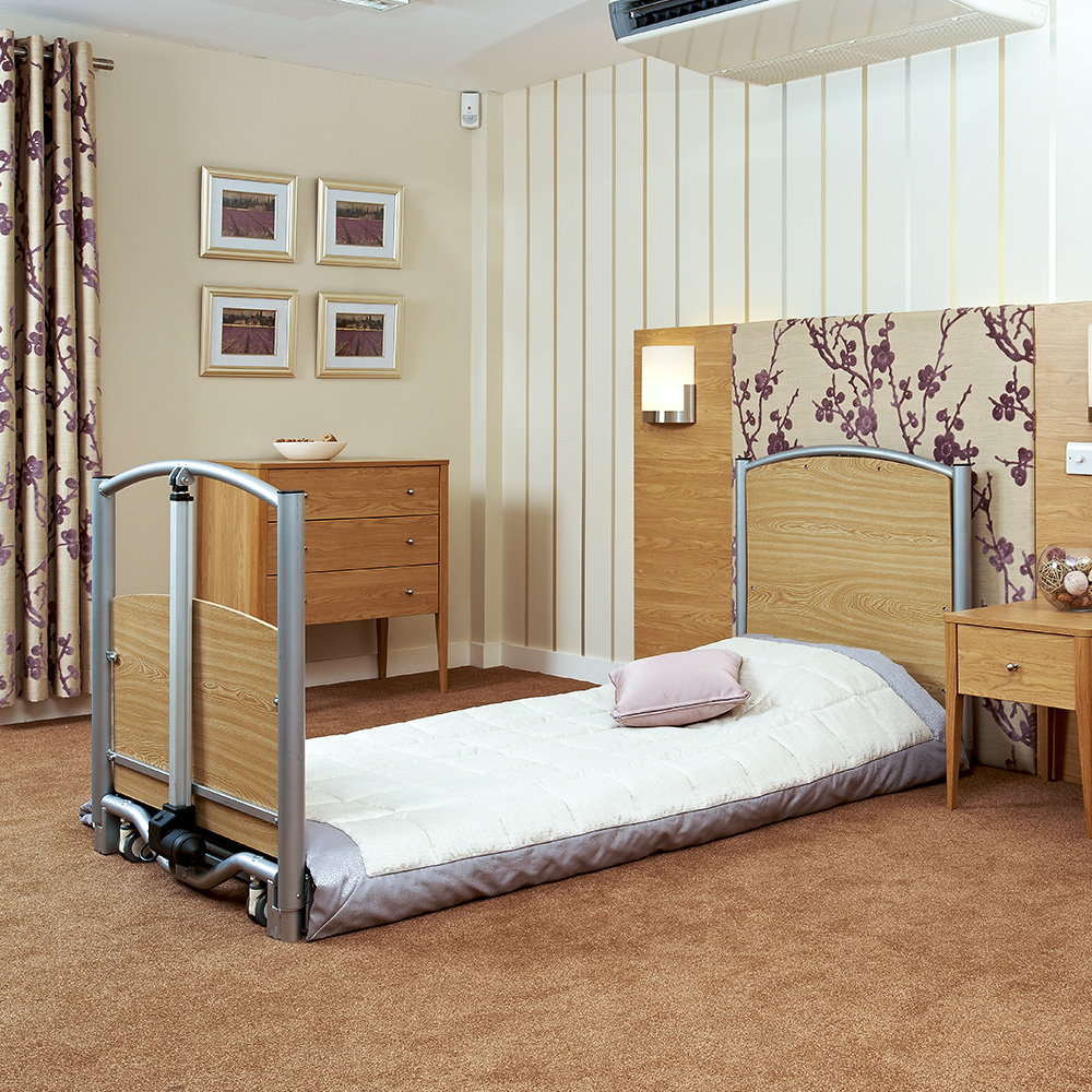 Boden-Pflegebett Auforum, 90 x 200 cm – FloorBed 1