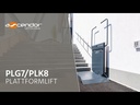 Info zu Plattformtreppenlift PLK8 / PLG7 – Ascendor