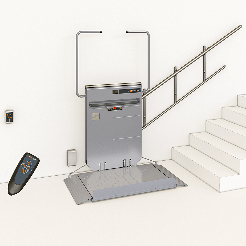 Info zu Plattformtreppenlift PLK8 / PLG7 – Ascendor