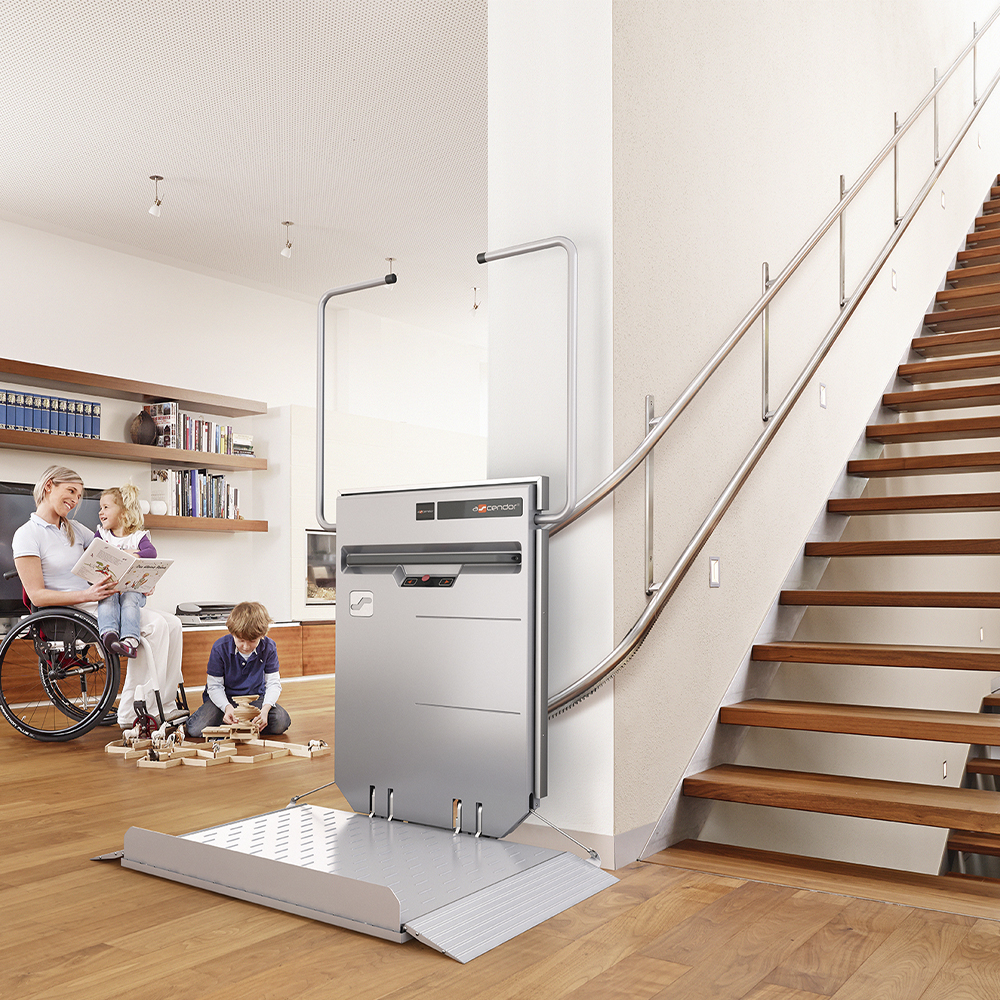 Info zu Plattformtreppenlift PLK8 / PLG7 – Ascendor