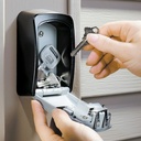 Schlüsselsafe für Wand- oder Briefkastenmontage