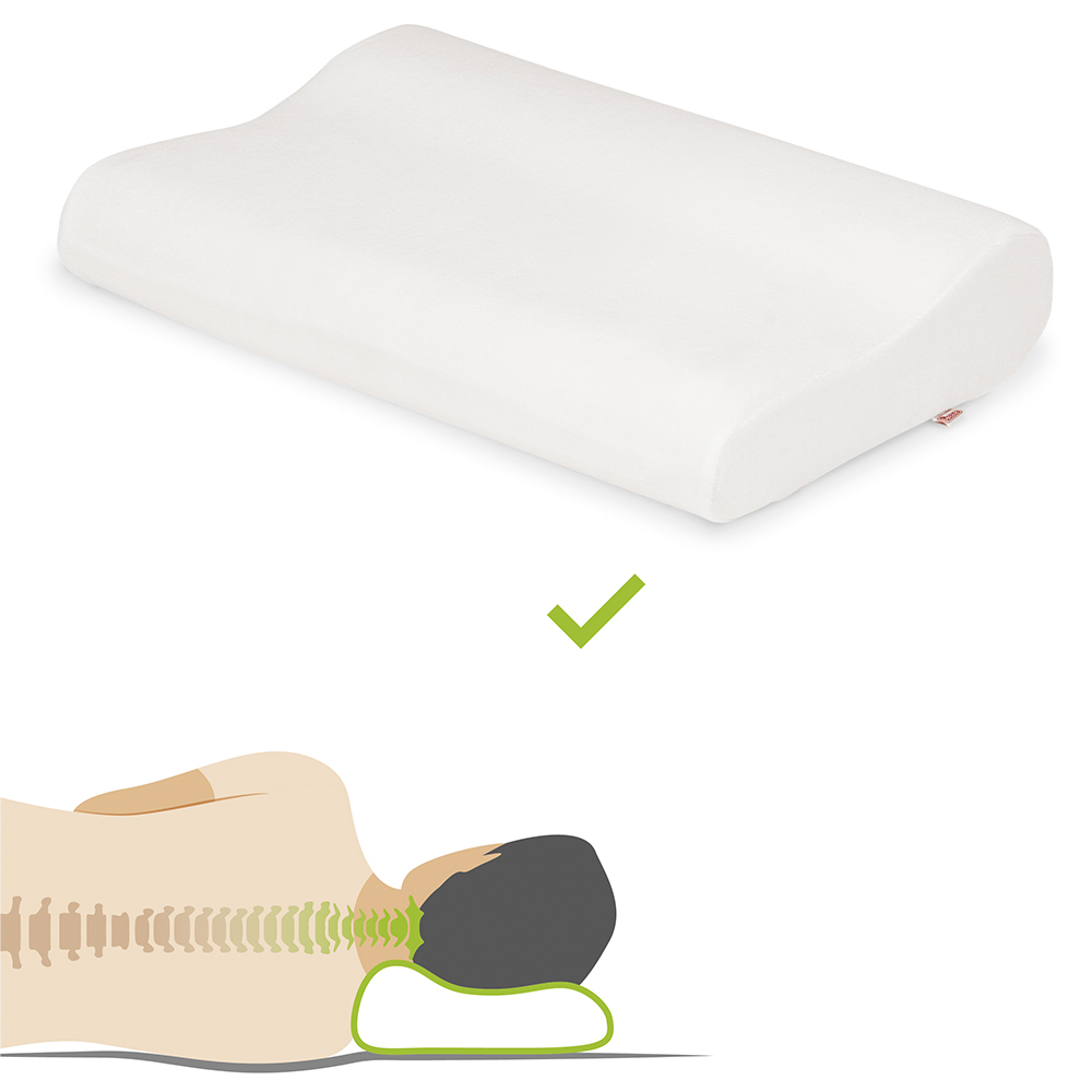 Nackenkissen Soft Curve Compact 48 x 32 cm – SISSEL