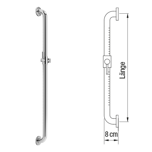 Brausestange IneoLine Plus – NOSAG