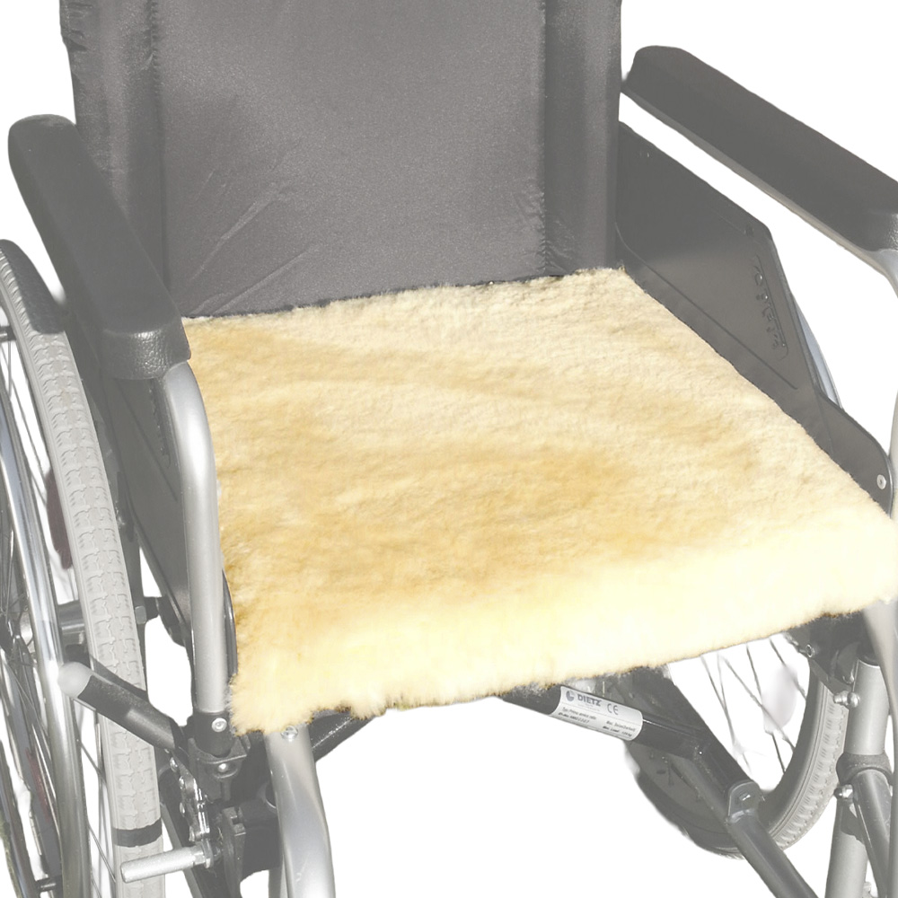 Schaffell für Rollstuhl