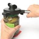 Schraubdeckelöffner mit Edelstahlgriff