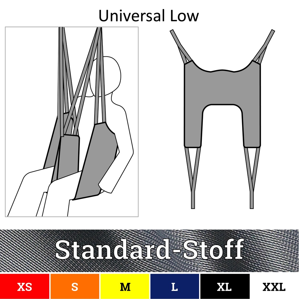 Gurt für Passivlifter UNIVERSAL, Standard Öffnung – Invacare