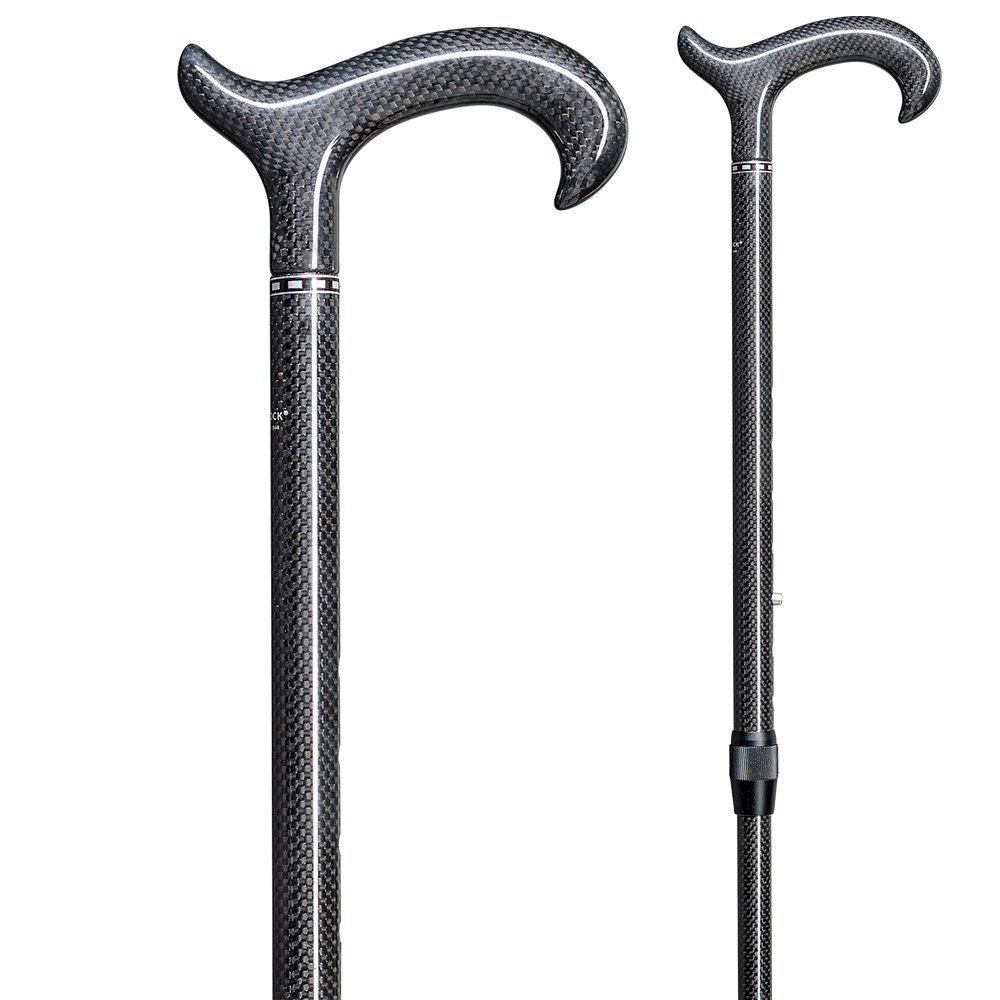 Gehstock EXKLUSIV CARBON-SCHLANK-DERBY