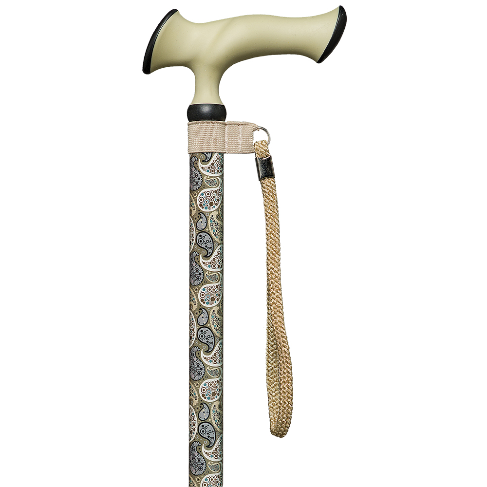 Gehstock SUPER-SOFT-ESCORT ERGONOMIC, Paisley