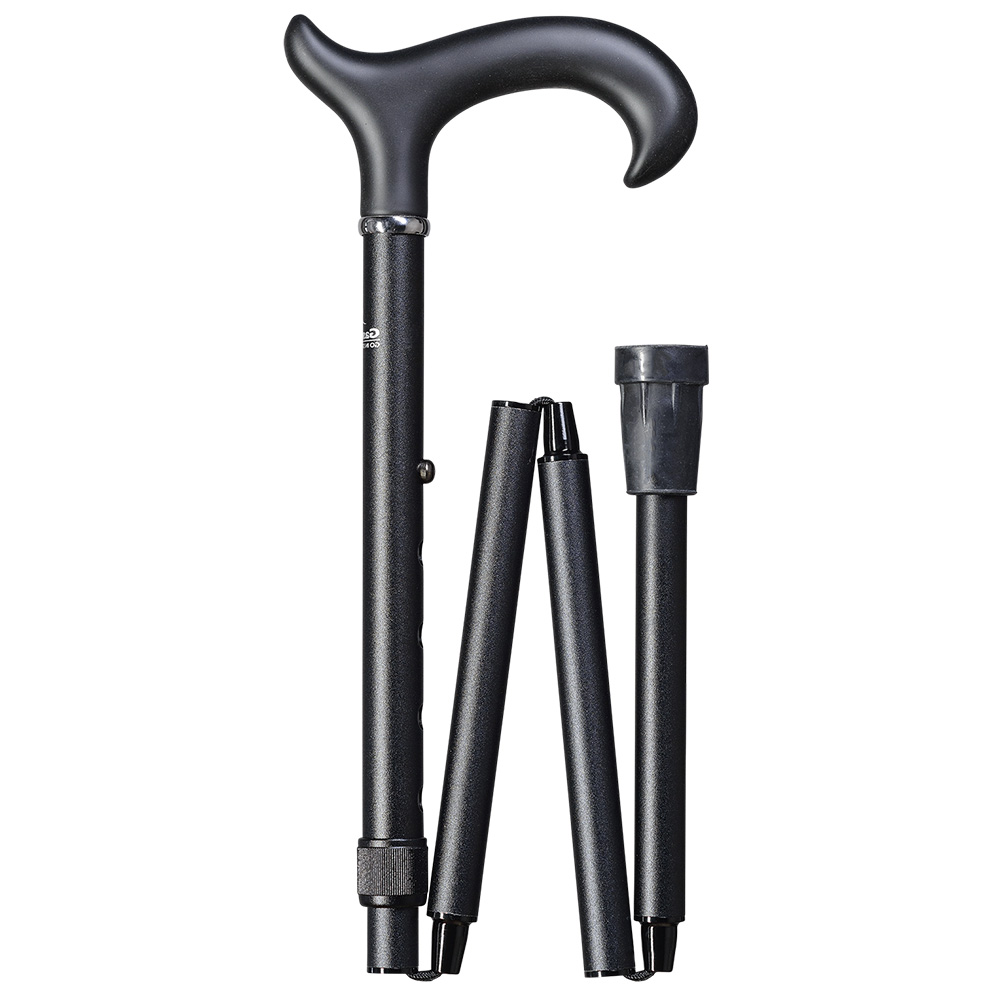 Faltstock Aluminium mit DERBY-Softgriff