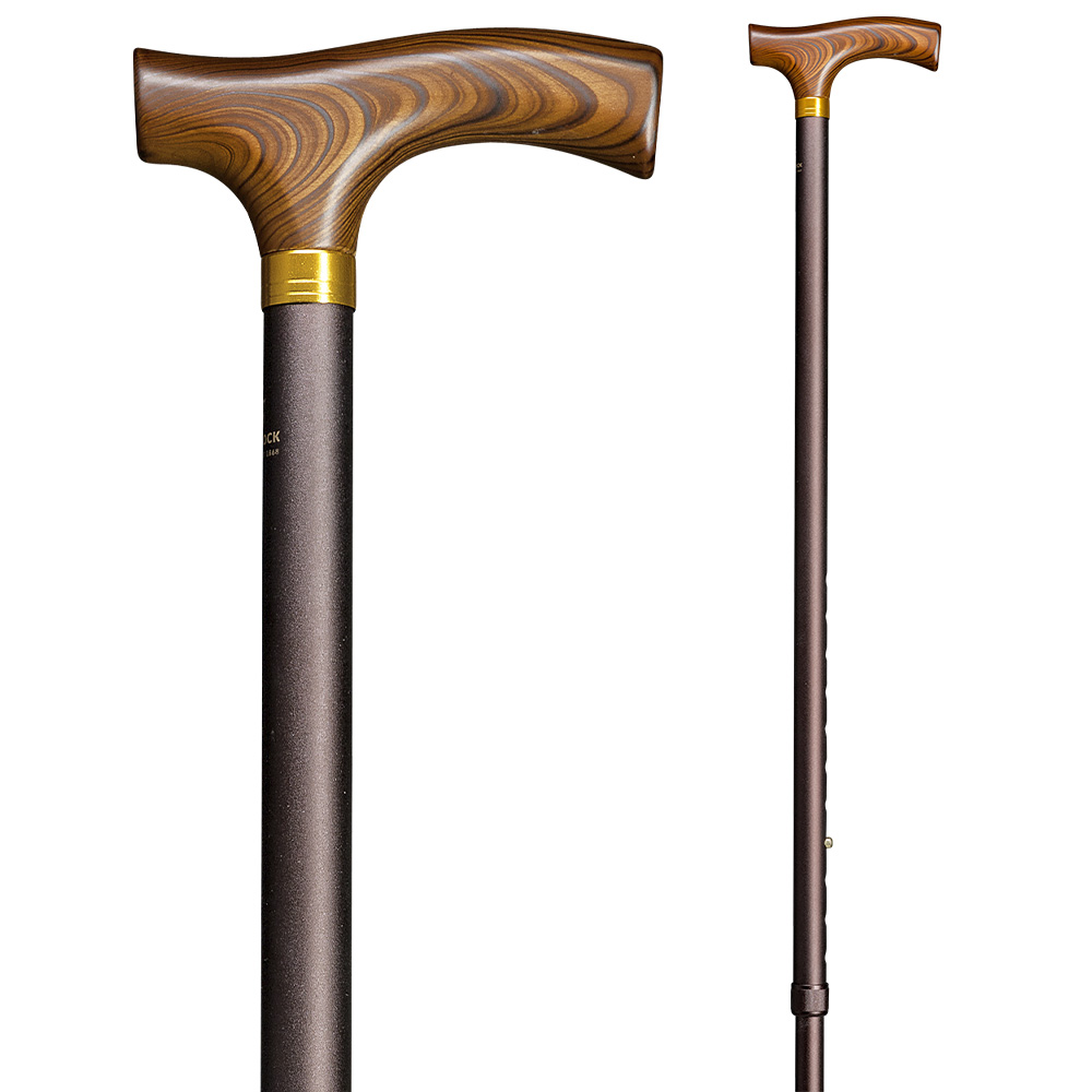 Gehstock LEICHTMETALL-FRITZ, bronze