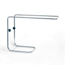 Bettdeckenheber verchromt