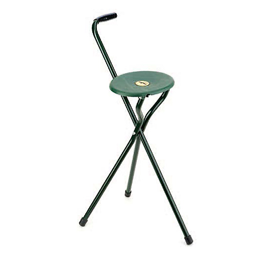 Gehstock mit Sitzmöglichkeit 3-beinig