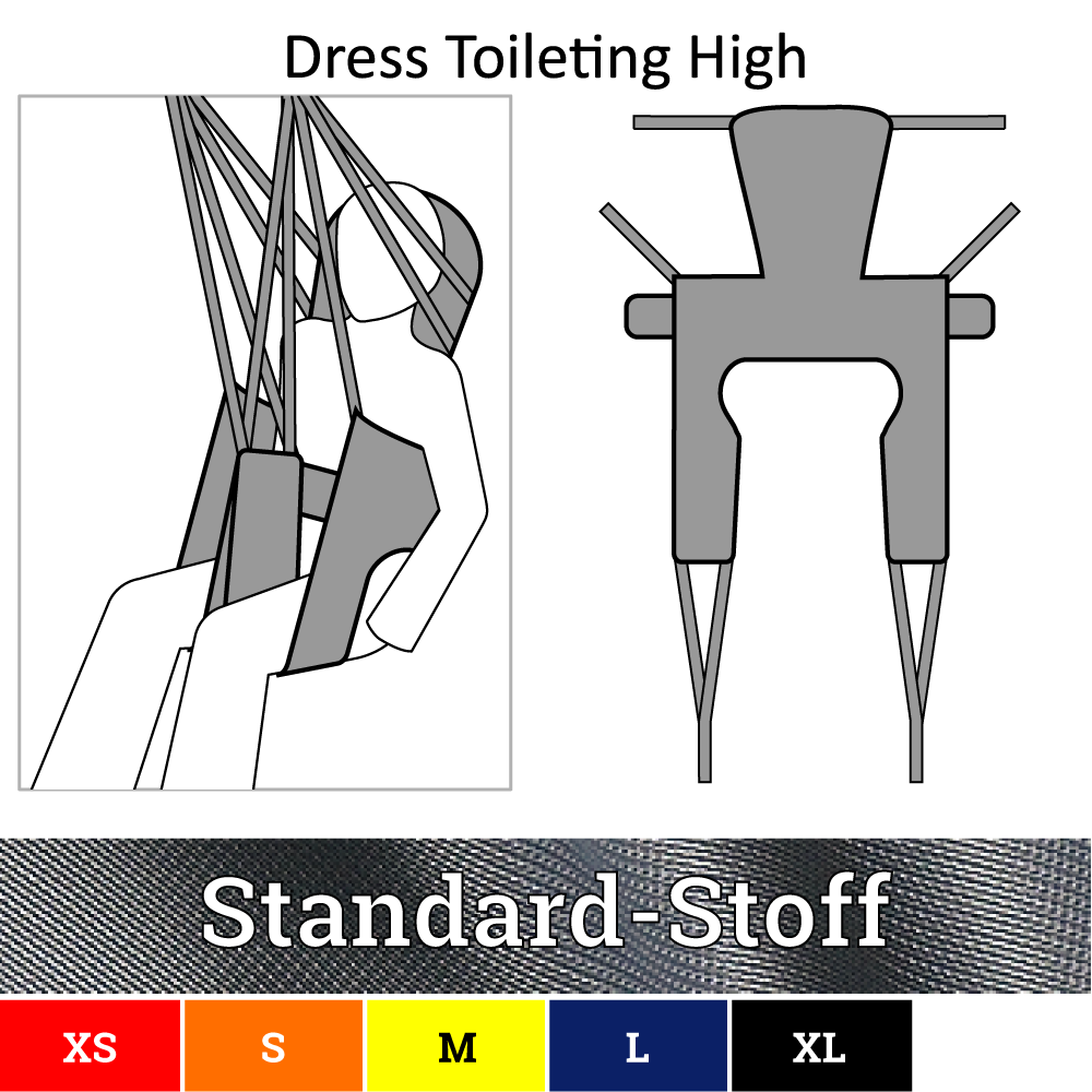 Gurt für Passivlifter, DRESS TOILETING – Invacare