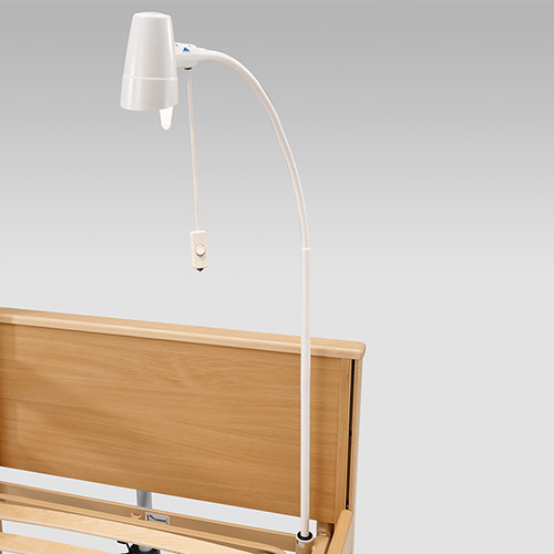 Leselampe mit Adapter zu allen Burmeier-Pflegebetten
