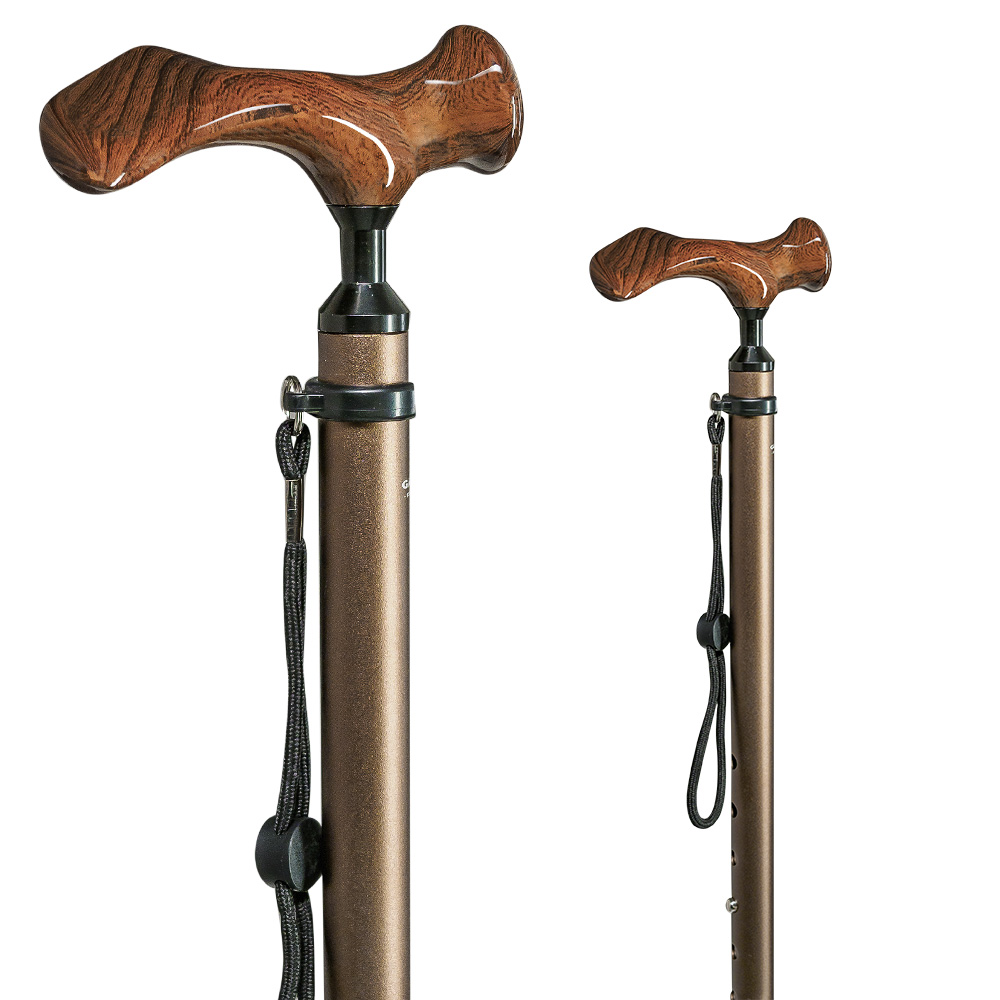 Gehstock COMFORT-STOCK "HOLZ", links