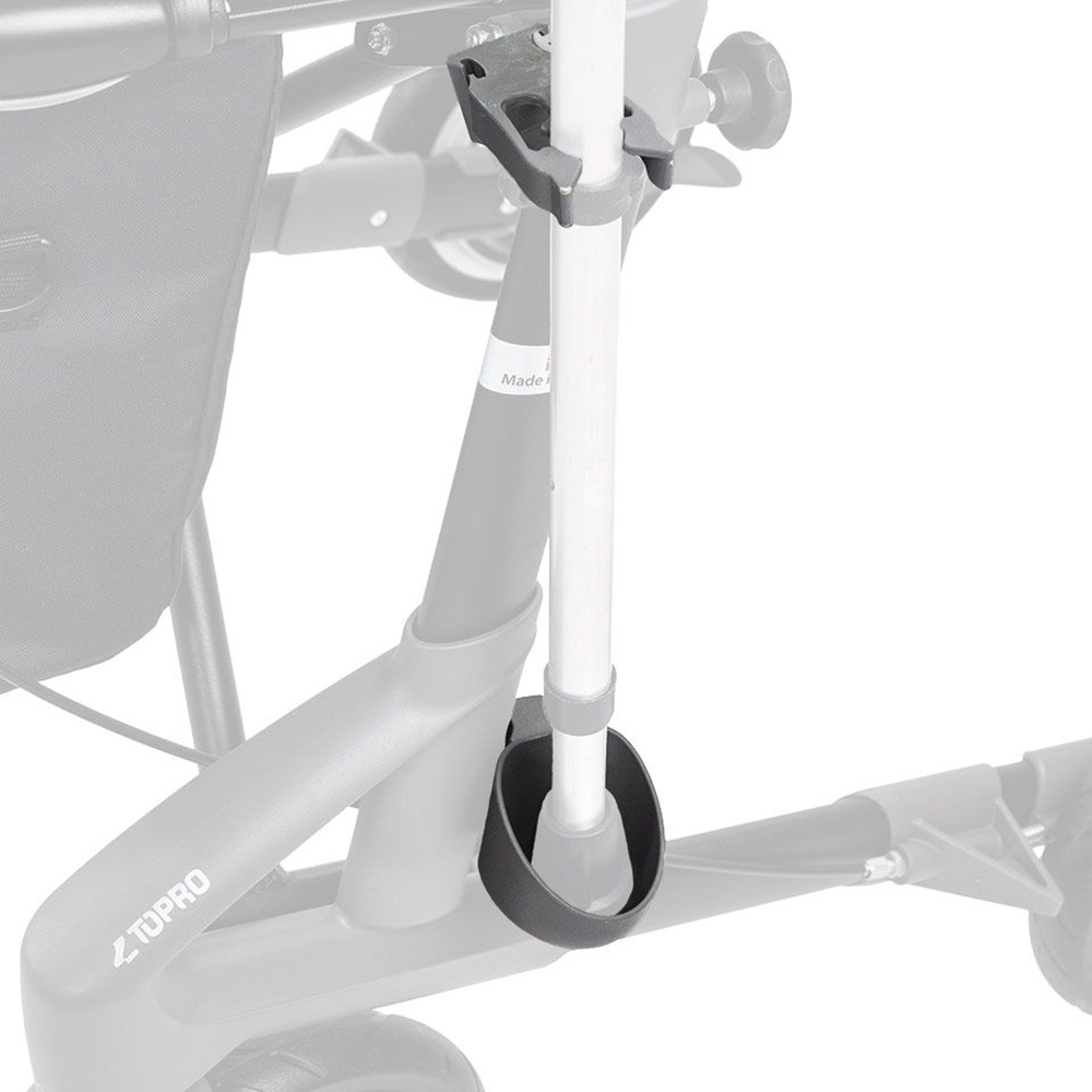 Stockhalter zu Rollator Troja Original / 5G / Walker2 / Olympos ATR (Slim) / Hestia – Topro