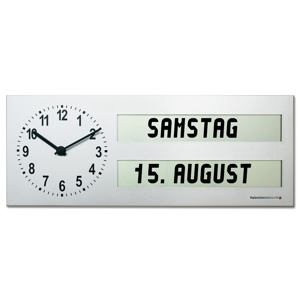 Seniorenuhr AMC-26-B, LCD-Analog-Digitaluhr