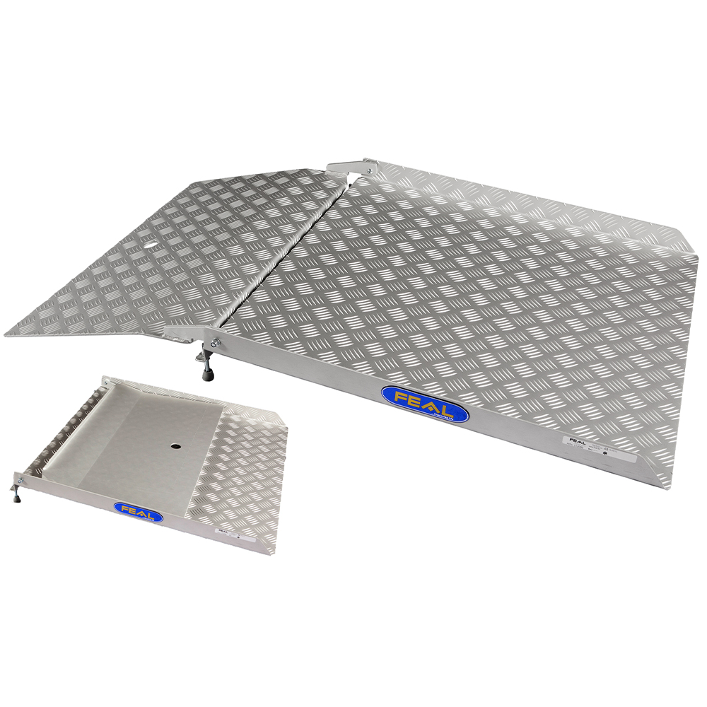 Schwellenrampe Drive-in 2-teilig, Breite 75 cm – FEAL