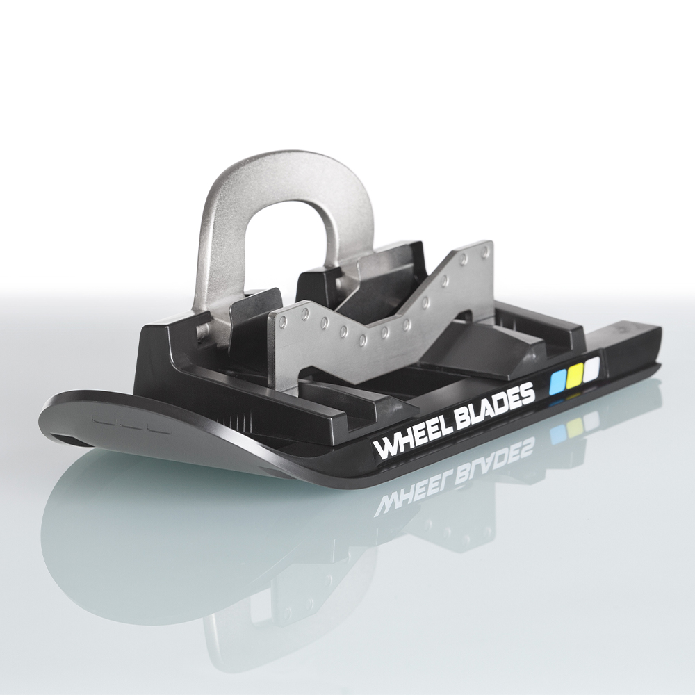 Wheelblades, Kufen für Fortbewegung im Schnee