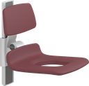 Duschklappsitz Plus 450 mit Rückenlehne – PRESSALIT