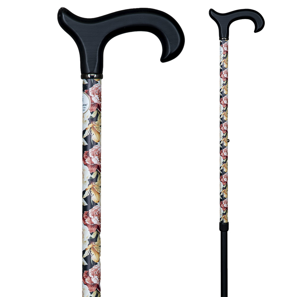 Gehstock Style-Step-Derby BLÜTENMEER, schlank