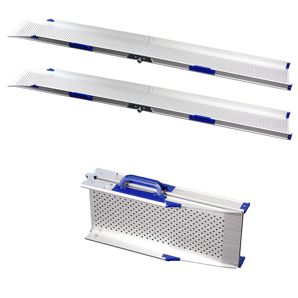 Rampe faltbar für Elektro-Rollstühle – FEAL perfoLIGHT