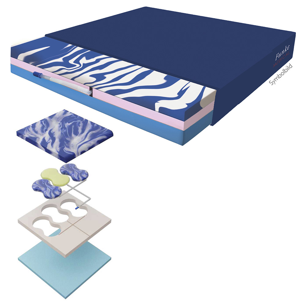 Sitzkissen Dekubitustherapie XAIR® hybrid