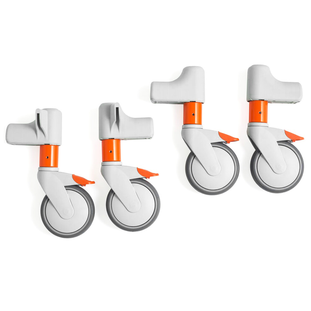 Höhenadapter zu Dusch- und Toilettenrollstuhl CLEAN – ETAC