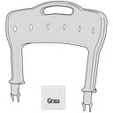 Rückenlehne zu Duschstuhl SWIFT – ETAC