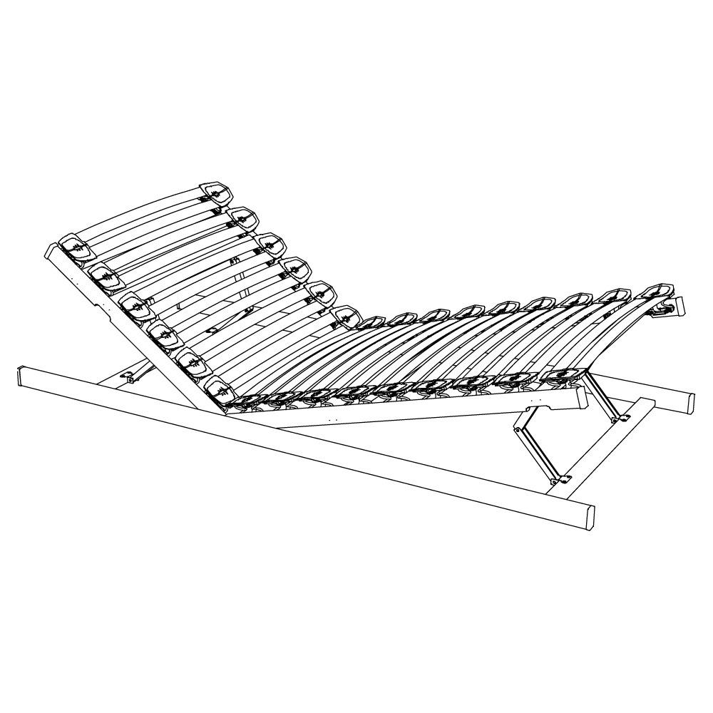 Lattenrost Ultrafree RF – Hasena