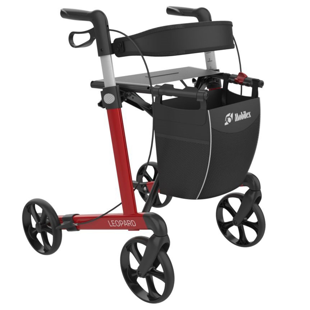 Rollator LEOPARD, Sitzhöhe 62 cm – Mobilex