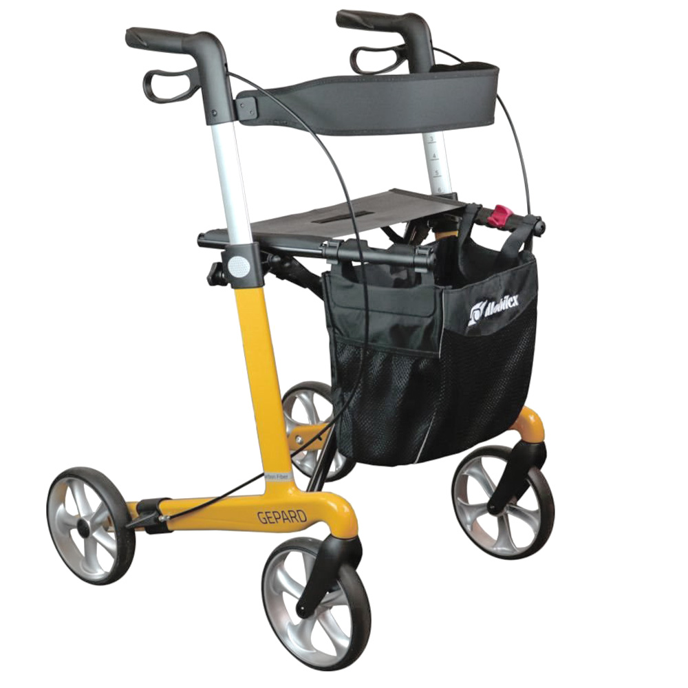 Rollator Carbon GEPARD, Sitzhöhe 62 cm – Mobilex